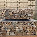 Muro de retenção de Gabion para controle de inundações