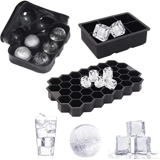 Hot Sell Various Shape 6 Cavities Ice Ball Maker Mold for Summer Whisky & Drinks
