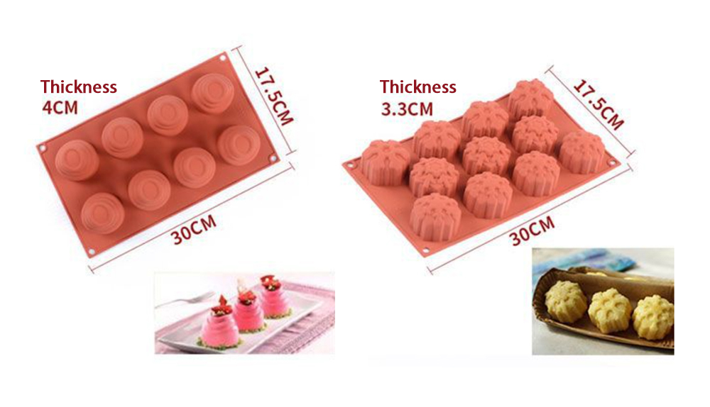 Silicone Mousse Cake Mold 01 (3)