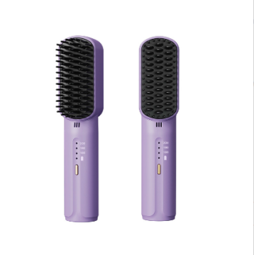 Ionic High Heat Electric Hair Brush Dryer Straightener - Best Quality Styling Comb