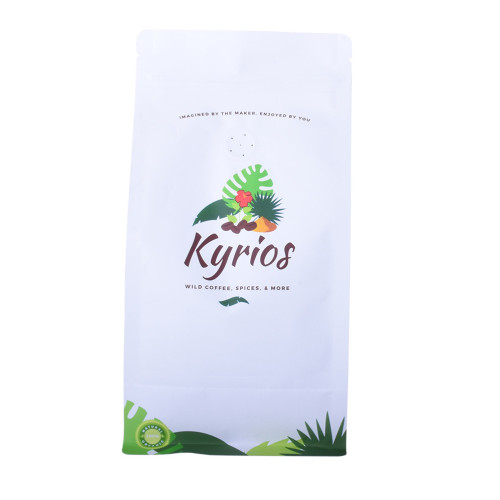 Personalized Logo Glossy Finish Eco Friendly Coffee Bag Packaging