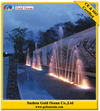 Water Features Fountain Peacock Tail Shape Spray