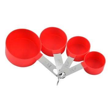 Cuchara y taza de acero inoxidable de 8 piezas para hornear y especias
