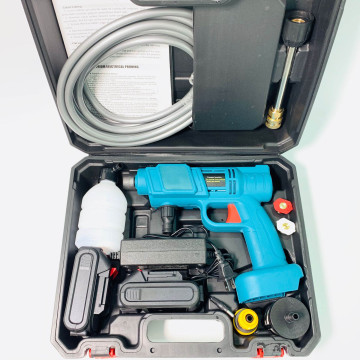 Cordless Rechargeable Electric Car Washer Gun with High-Pressure Lithium Battery