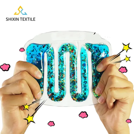 Autism and ADHD Sensory Toys: Quicksand, Glitter Water, and Colorful Fidget Squeeze Tube