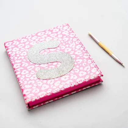 Pink Empty Eyeshadow Palette Magnetic Paper Packaging Box