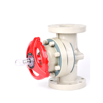 PPH صمام الحجاب الحاجز شفة DN15 إلى DN300