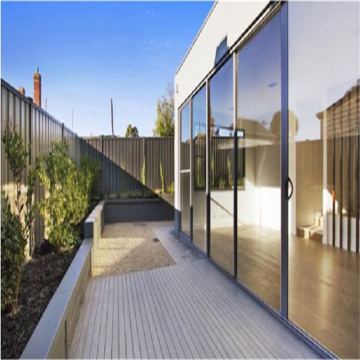 Aluminum Tilt Sliding Door with Security Screen