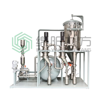 Pemisahan ACM bubuk logam mesh dan sistem pengklasifikasi udara lindung gas inert untuk industri mineral
