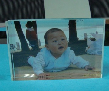 Clear Acrylic Photo Frame