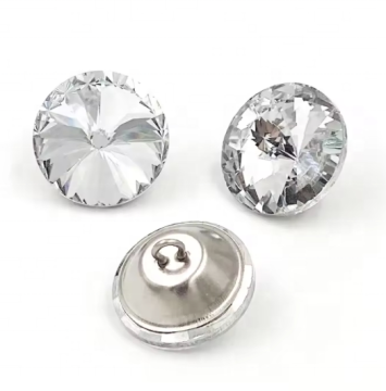 Wholesale Upholstery Sofa Buttons: 20mm, 25mm Acrylic, Diamond, Round, Glass, and Crystal Designs