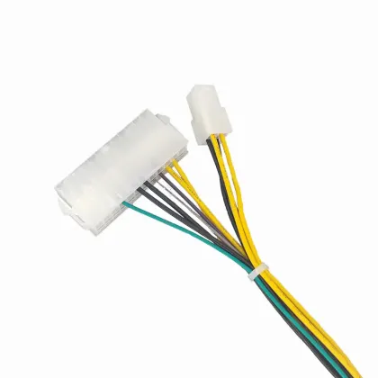 Molex Male Power Connector Plug Cable Wiring Harness