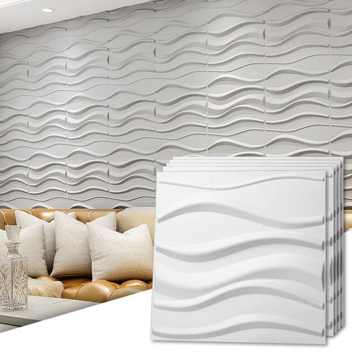 Διακόσμηση τοίχου με νερό διακόσμηση PVC τοίχο πάνελ