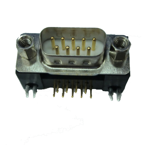 D-SUB PCB Stecker zweireihig, rechtwinklig 10,2 mm