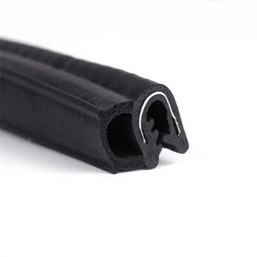 profile rubber seal strip with Metal for cabinet