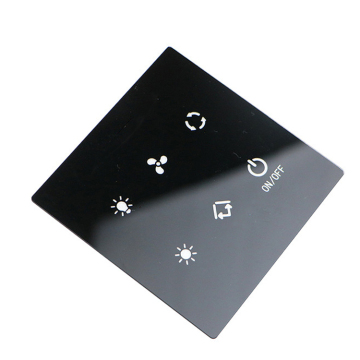 Panneau tactile en verre d'impression personnalisé