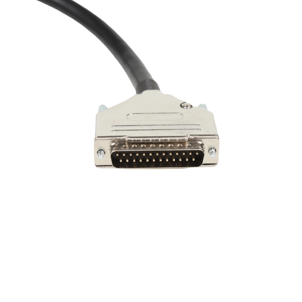 D SUB 25P male 90 to 180