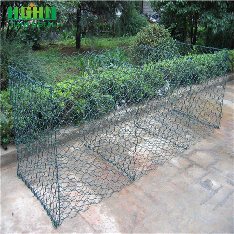 Wire stone cage wire mesh gabion