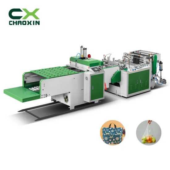 CE Standard Biodegradable Plastic Bag Making Machine CX-700 Vest Bag Maker Guarantee 1 Year