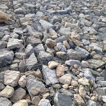 Hexagonal PVC Gabion Wire Mesh Reno Mattress