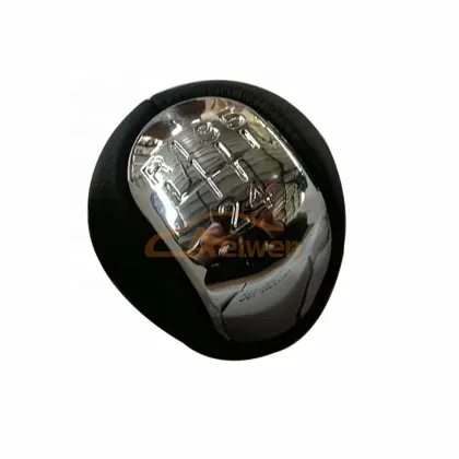 Aelwen Car Gear Shift Knob for Opel Vectra C with Leather 5G GH VEC C S