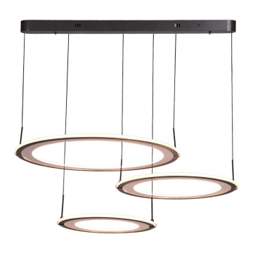 Hanging LED Light for Restaurant Tables, Grey Cold Tone