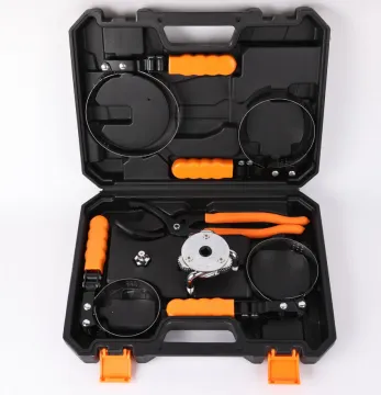 8pcs Swivel Filter Wrench Set - Automotive Tool Kit