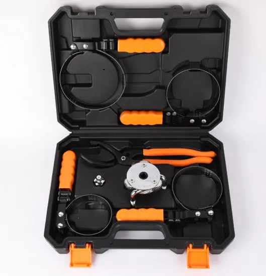 8pcs Swivel Filter Wrench Set - Automotive Tool Kit