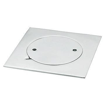 Drain de plancher en laiton avec serrure Type chromé