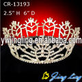 Rhinestone Full Round Pageant Crowns