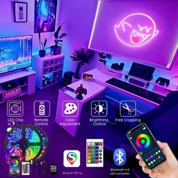 RGB 5V 5050 USB Muzyka Bluetooth LED LIDZA