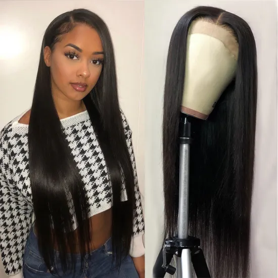 Wholesale Swiss Brazilian Human Hair Lace Front Wig, 10A Raw HD Braided Laces Wigs Vendors, 13x6 360 Virgin Lace Front Wigs