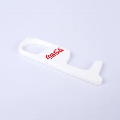 APEX White Plastic Handsfree Door Opener Key Tool