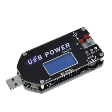 TZT CNC USB Type-C DC DC Converter CC CV 1-30V 2A 15W Adjustable Power Supply QC2.0 QC3.0 AFC