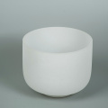 White Crystal Singing Bowls Frosted Quartz Crystal Singing Bowl Manufactory