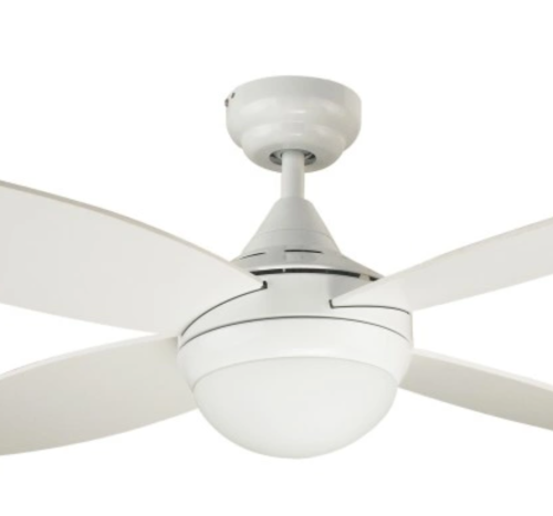 Stylishly designed 4-blades ceiling fan