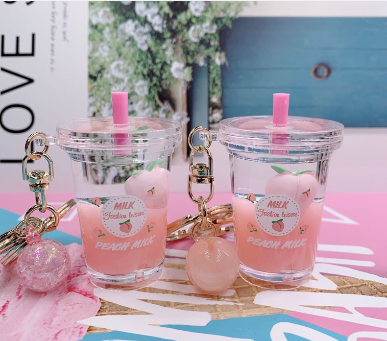 Peach Keychain Peach Keychain