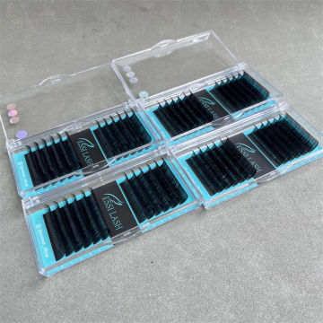 25mm CD DD Individual Cluster Eyelashes DIY Segment Lashes with Bond and Sealant - Private Label