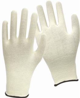 cotton and nylon working gloves
