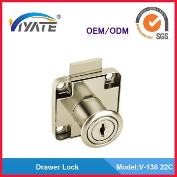 Good quality drawer lock, desk drawer lock, office desk drawer lock