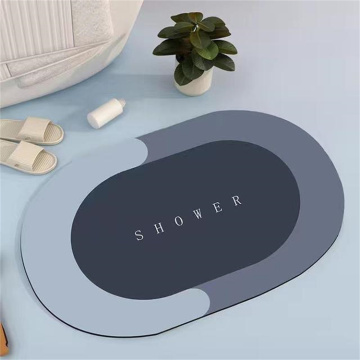 Multicolor Quick Drying Super Absorbent Non-Slip Diatom Mud Bath Mat