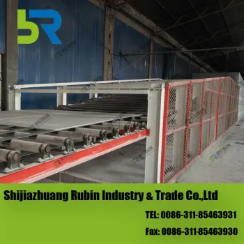 High efficiency drywall manufacturing machine
