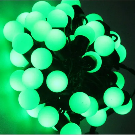 LED Ball light string Outdoor Christmas Decorative Fairy Lights