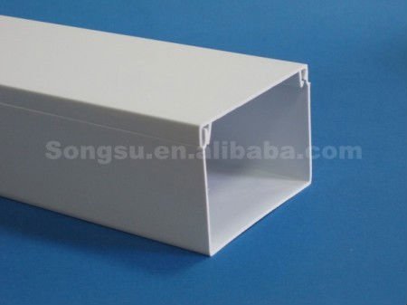 Good impact large size pvc rectangular ducting for electrical equipment