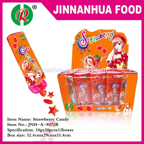 strawberry hard candy