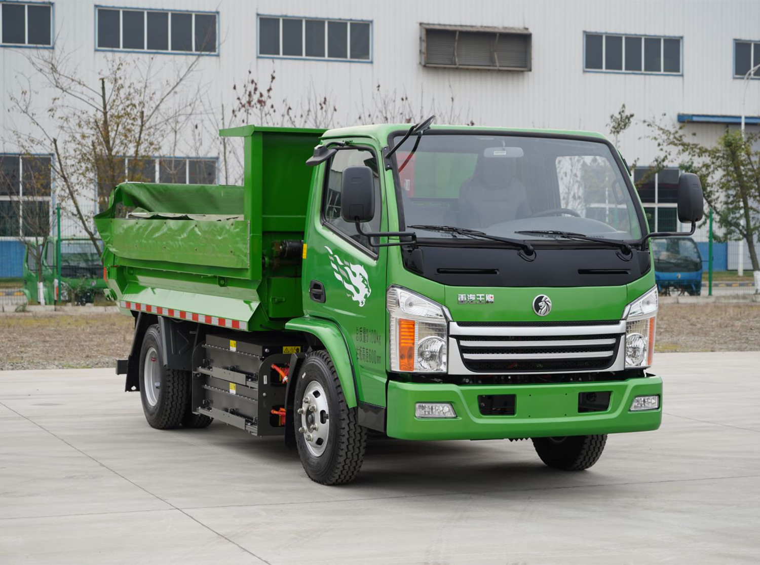 dump truck electric