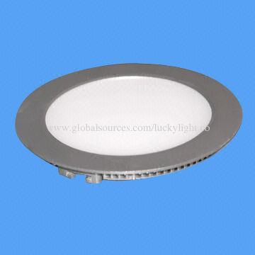Round LED Panel Lighting with 450 to 560lm Luminous Flux, 10W Power, 100 to 240V AC Input Voltage