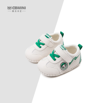 Cute Panda Board Shoes: Comfortable, Soft Sole Baby Girls and Boys Toddler Footwear