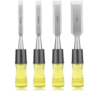 Royal Sino 8PCS Transparent Handle Wood Chisel Set for Carving - Affordable Prices