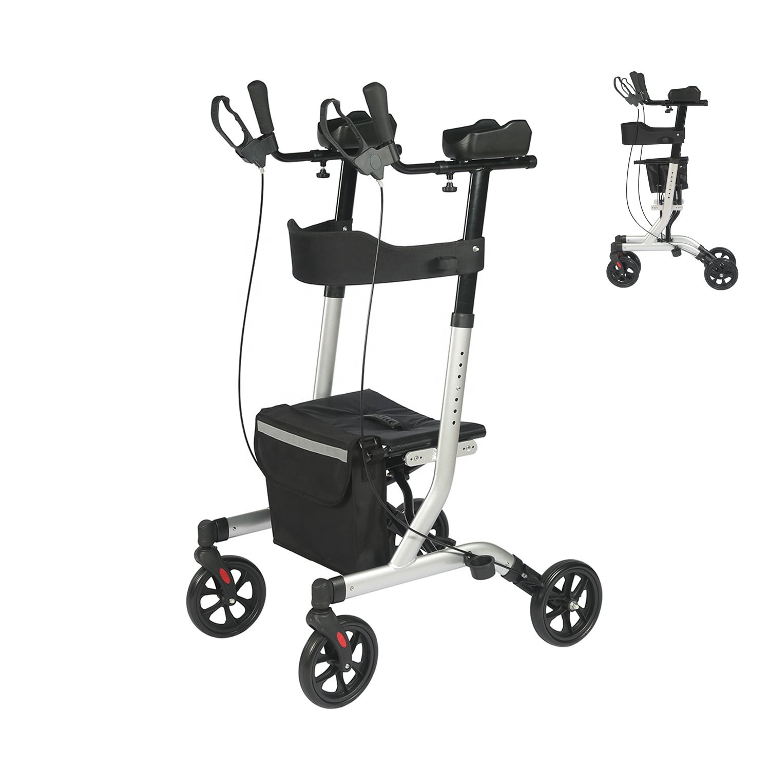 Népszerű, függőleges rollator könnyű stand Up Walker